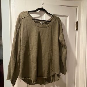 Splendid Sage Long Sleeve Top